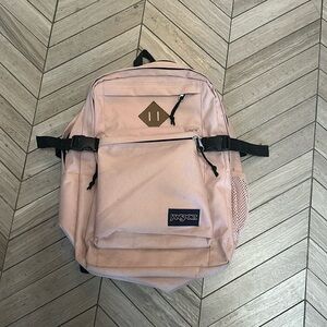 Jansport pink backpack with computer pocket
